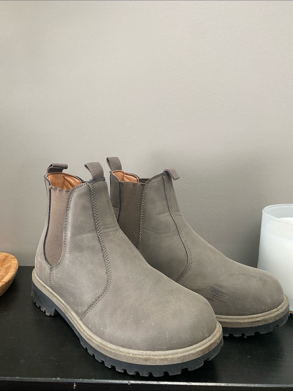 Wild Diva Chelsea Boots - Slip-On Durable Comfort